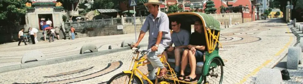 Macao Cycle Rickshaw 2