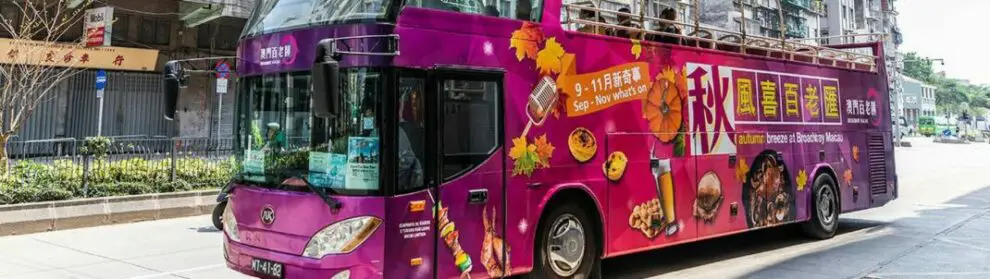 Macau Open Top Bus Tour